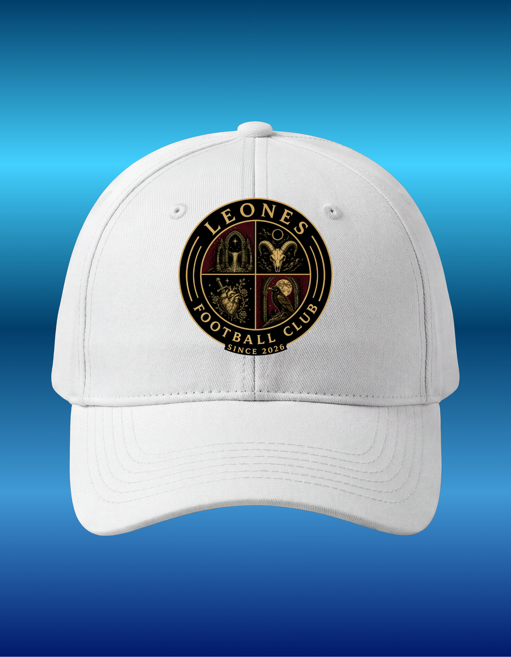 Gorra basica doble leones