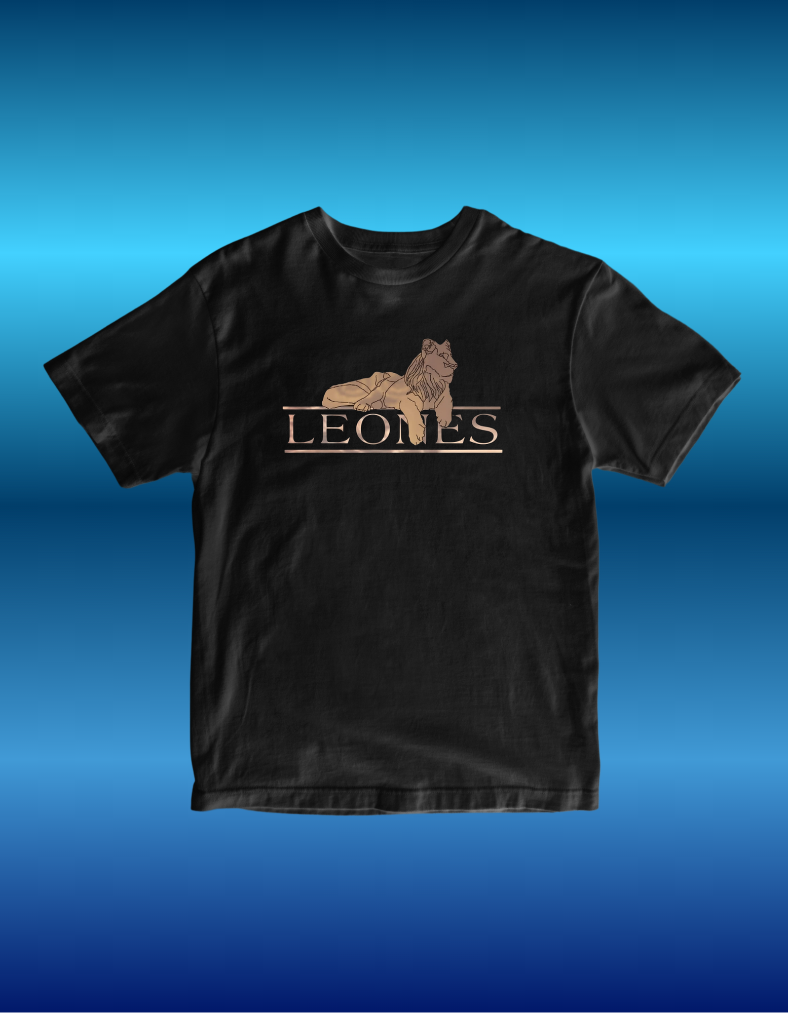 Playera Leones negra